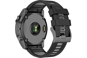 Shecret Pasek Szybkiego Dopasowania do Zegarka Garmin, Silikonowy Pasek Zastępczy o Szerokości 22mm, Pasuje do Garmin Fenix 7/Fenix 7 Pro/Fenix 7 Sapphire Solar/Fenix 6/Fenix 6 Pro