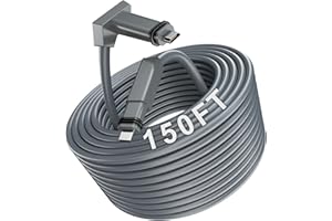 HANCENDA 150FT(46M) Starlink Cable for Starlink Standard Actuated Gen 2, Replacement Cable Starlink V2, Starlink Extension Cable IP68 Waterproof Starlink Cables for Satellite V2, Gray