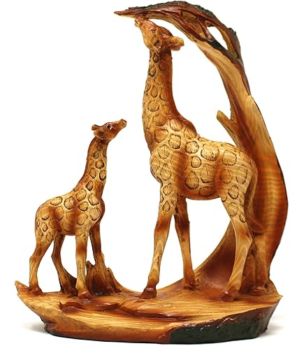Houten Effect Paard Standbeeld — Decoratief Beeldje, Bruin, 23 Cm Hoog