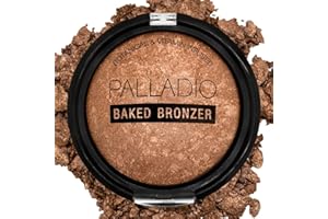 Palladio Baked Bronzer Number BBR04, Illuminating Tan 10 g