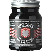 Morgan's Pomade High Shine Firm Hold Styling Pomade -Sert Tutuş, Parlaklık Veren Sa&ccedil; Şekillendirici Pomad (BLACK LABEL) 100 g