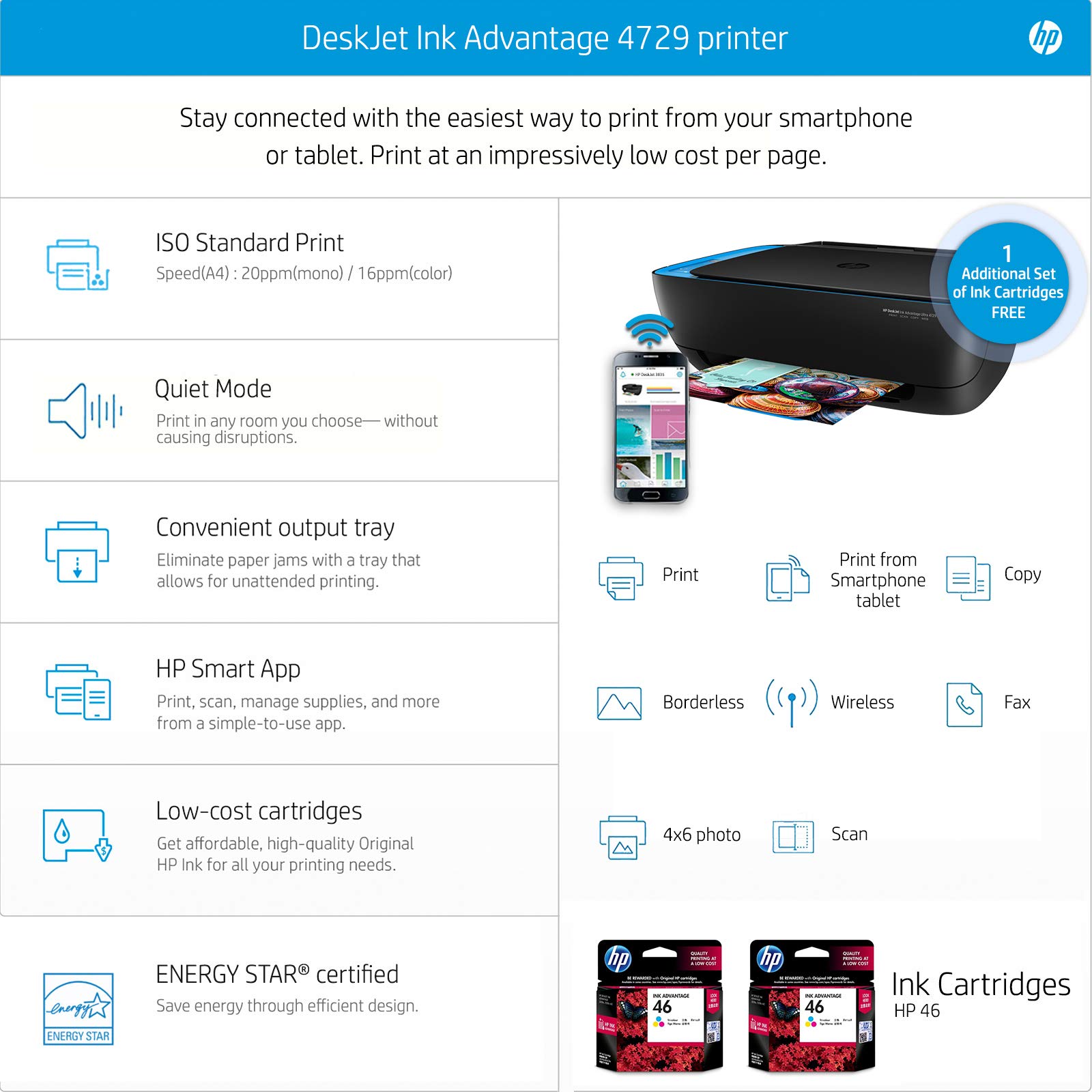 hp advantage 4729