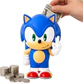 Monogram International Sonic - Sonic The Hedgehog Fig&uuml;rl&uuml; Para Bankası