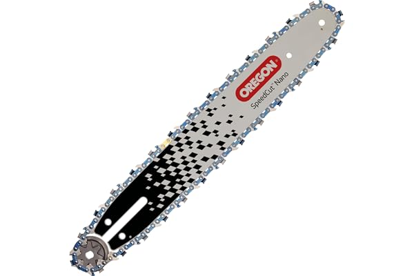 Oregon SpeedCut Nano Ombyggnadssats för Motorsåg, Sågkedja med 51 Drivlänkar och 30 cm Sågsvärd, .325 Low Profile Delning, 1,1 mm Spårvidd, för Batteri- och bensindrivna Motorsågar, Passar Husqvarna
