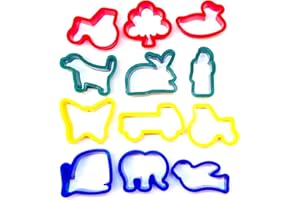 Major Brushes Teigausstecher, verschieden, 11 Stück