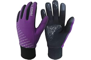 FINGER TEN Handschuhe Kinder Winter (2-15 Jahre) Licht dünn Für Jungen Mädchen Fahrrad Laufen Fußball Handschuhe Outdoor Sport Touchscreen Warm Winddicht rutschfest Paar S M L XL