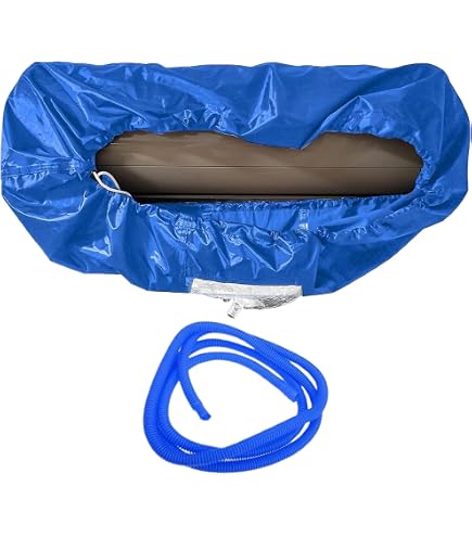 Kit Pulizia Condizionatore Split Casa - Sacchetto Lavaggio Impermeabile Con Tubo Acqua 2 Metri, Per Pulizia Filtri