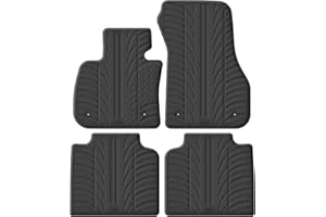 ‎GLEDRING Satz Gummimatten kompatibel mit BMW 2er F46 Gran Tourer 2015- (T Profil 4-teilig + Montage-clips)