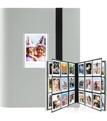 Album Fotografico Per Fujifilm Instax Mini - 96 Tasche, Viola, Per Mini 12/11/9/40/EVO E Polaroid - Foto 3