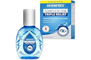 NACERLARY 15ml Collirio Lubrificante,Gocce Oculari Idratanti e Rinfrescanti,per idratare, lenire e proteggere gli occhi secchi, affaticati o arrossati. Ideale per chi usa lenti a contatto