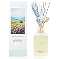 COCORRÍNA Reed Diffuser Gardenia Woody, 200ml Flower Reed Diffuser Set with 8 Sticks - Home Fragrance for Bedroom Bathroom Home Decor&Office Décor