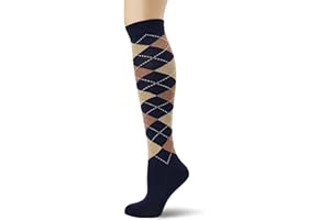 Rhinegold Cool & Dry Chaussettes d'équitation avec Semelle rembourrée Bleu/Bleu Marine, Taille Unique