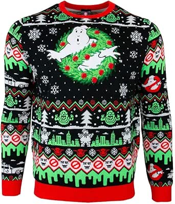 ghostbusters xmas jumper