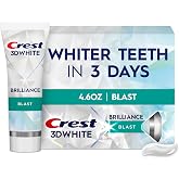 Crest 3D Beyaz Brilliance Blast Diş Beyazlatma Diş Macunu, 5.5 oz, Antikavite Flor&uuml;r Diş Macunu,% 100 Daha Fazla Y&uuml;zey Leke &Ccedil;