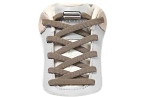 Handshop 2 Paires Lacets Elastique pour Enfants et Adultes, Lacets Sans Noeuds pour Baskets, Chaussures de Course, Chaussures de Sport