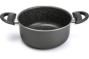 ALLUFLON Tradizione Italia Casseruola, Alluminio, Nero, 16 cm