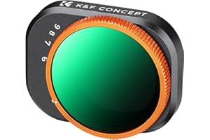 K&F Concept Mini 4 Pro ND Filter, Variable ND Filter 5-9 Stufen kompatibel mit DJI Mini 4 Pro, mit Mehrfach Beschichtete HD Optisches Glas, Aluminium Version