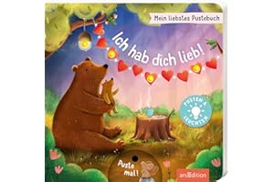 Mein liebstes Pustebuch – Ich hab dich lieb!: Pusten & leuchten | Hochwertiges Pappbilderbuch mit Pustefunktion und Licht für Kinder ab 18 Monaten