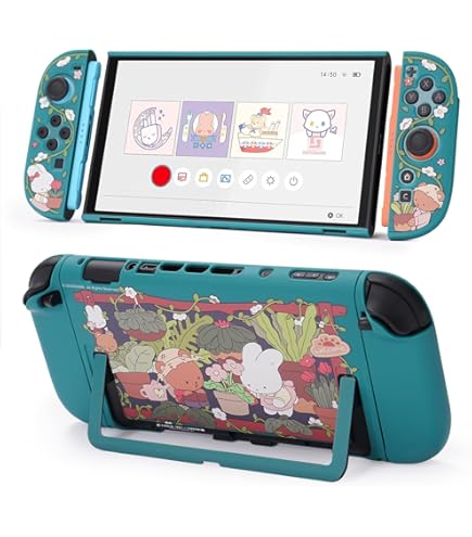GeekShare Cute Plush Protective Case Compatible with Nintendo