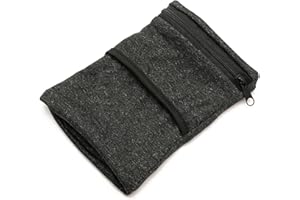 ‎MPLEHDA Handgelenk Beutel, Sport Handgelenktasche, Handgelenk-Geldbörse, Reißverschluss-Armband, Schweißabsorbierende Armbänder mit Tasche für Laufen, Spazieren, Joggen, Fahrrad und Yoga