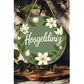 Kututr Hoş Geldiniz &Ccedil;i&ccedil;ekli Uv Baskı 3D G&ouml;r&uuml;n&uuml;ml&uuml; Mdf Kapı S&uuml;s&uuml; | Askılı Silinebilir Dekoratif Ks025,Ks025 20 X