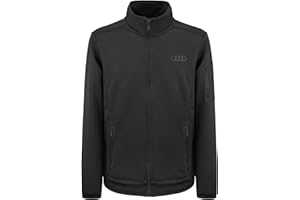 Audi collection Audi Herren Jacke Mit Innenfleece Schwarz Jacket Homme