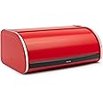 Brabantia 484001 Roll Top Bread Box, Red Color - Large