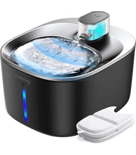 12er-Pack Ersatzfilter & Vorfilterschwämme Für 2,5L Katzenbrunnen – 4-Schicht-Filtration Mit Aktivkohle