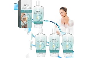 NIBLIDO Skin So Soft Original Bath Oil ,Original Skin Bath Oil So Soft,Soft Skin Original Bath Oil for Women,Skin Bath Oil Original (4PC)