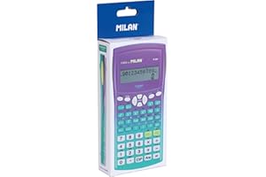 MILAN® Caja calculadora científica M240 Sunset, Verde-Lila