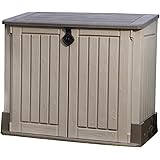 Keter Mülltonnenbox Store it Out Midi, Beige, 845L