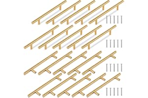 TRIXES T-handtag för skåp/låda rostfritt guld effekt 200mm