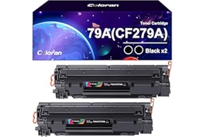 Coloran Cartucce Toner Compatibili per HP 79A CF279A per HP LaserJet Pro M12a M12w M12 MFP M26a M26nw M26 (Nero, 2-Pack)