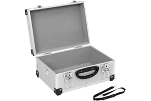 Varo PRM10106S - Maletín de aluminio, color plateado