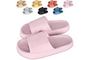 SHAINE Chmura Suwaki Kobiety Mężczyźni Suwaki Basenowe Kapcie Plażowe Letnie Klapki Przytulne Suwaki Antypoślizgowe Szybkoschnące Poduszki Suwaki Prysznicowe Kapcie Do wewnątrz i na zewnątrz