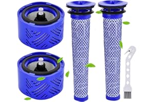 ‎REBIRTHCARE Rebirthcare 2 Sets ersetzt Filter für dy.Son v6 ersatzteile staubsauger Filter für dy.Son v6 Animal pro total clean Absolute Slim Motorhead Trigger Plus ersatzfilter motorfilter v6