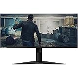 Lenovo G34w-10 WLED Ultra-Wide Curved PC Computer Gaming Monitor, 34''
