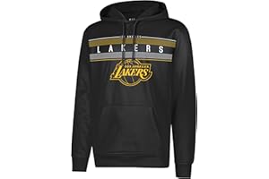 Ultra Game NBA Offizieller Superweicher Midtown Hoodie Pullover Sweatshirt Herren Fleece, schwarz, XL