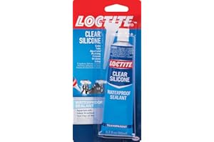 Loctite Clear Silicone Sealant 2.7oz