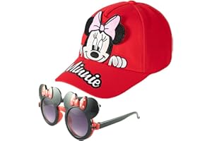 MARYPATY Gorra Niño Niña 2 3 4 6 Años, Gorra de Béisbol Ajustable Verano Diseño de Cartoon Transpirable Unisex con Gafas de Sol Hombre Mujer para Eexterior Chill out