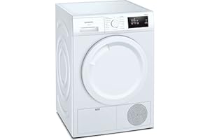 Siemens WT43H003 Sèche-linge à pompe à chaleur pour 7 kg de linge, iQ300, A +, 243 kWh/an, autoDry, programme extérieur, blanc