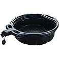 Groz Oil Drain Pan with HDPE Construction | Anti Splash Design | Easy to Pour Spout | Drain Pan for Car, Bikes, Mini Trucks | Capacity- 16 L | ODP/16
