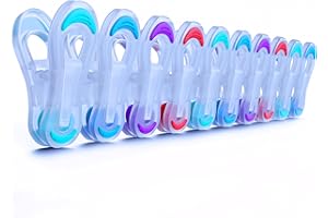 THE BARKWORTH & HATHAWAY COLLECTION Clothes Pegs for Washing Line – Soft Grip & No Metal Rust | Weatherproof, UV-Stable & Gentle on Fabrics | 60 Pack by Barkworth & Hathaway