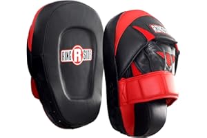 Ringside Pro Punch Mitts, Red/Black