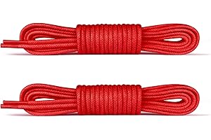 Laceter 2 Paires de Lacets Ronds Fins Cirés 2,4mm pour Chaussures de Ville - Idéal Derbies, Richelieu, Mocassins, Bottines Cuir - Élégants et Durables - Fabriqués en Europe