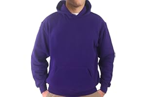 Settantallora - Felpa con Cappuccio J3188 Neutral Fruit Senza Stampa Colore Viola