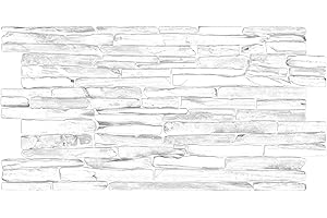 GRACE BALTIC panneaux muraux 3D en plastique PVC (Quartzite gris) (16)
