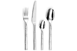 AMEFA - Coffret 24 couverts de table pour 6 personnes - Karma - Acier inoxydable 18/0, Finition Brillante