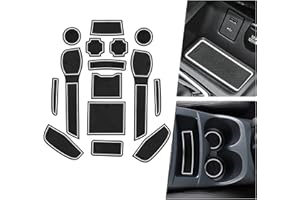 BIBIBO Alfombrillas de Goma para Coche compatibles con Nissan Qashqai J11 2019-2021, Alfombrilla Antideslizante de Goma, Ranura Puerta Interior del Coche Accesorios