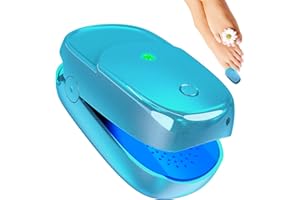 IKEENER Dispositivo de tratamiento con láser de hongos, tratamiento de hongos de uñas para uñas de pies, terapia de luz avanzada, productos recargables para el cuidado de uñas y pies